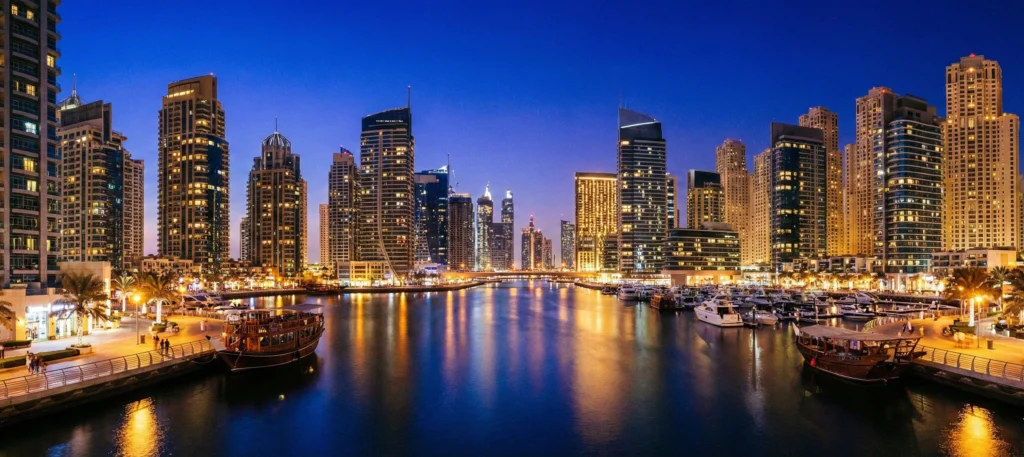 Dubai Marina skyline